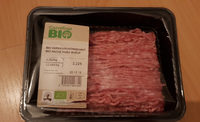 Bio haché porc bœuf