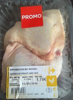 Cuisses de poulet avec dos