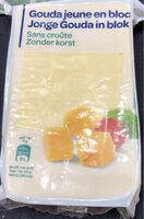 Gouda jeune en bloc carrefour