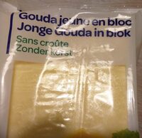 Gouda jeune en bloc