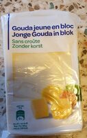 Gouda jeune en bloc