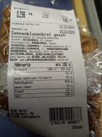 Sonnenblumenbrot