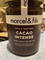 Pâte à tartiner cacao intense