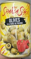 Olives À La Farce De Poivron