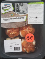 6 Paupiettes de dinde orloff
