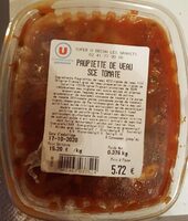Paupiette de veau sauce tomate
