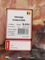 Escalope de dinde