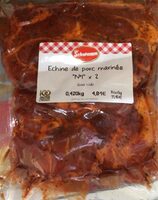 Echine de porc marinée