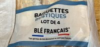 Baguettes rustiques X4
