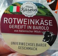 Rotweinkäse, gereift in Barolo, 51 % Fett i. Tr.