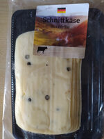 Schnittkäse mit Pfeffer