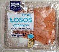 Łosoś atlantycki filet ze skórą