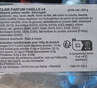 Éclair parfum vanille