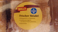 Blätterteigstrudel mit Topfen-Heidelbeer-Füllung