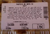 Pastéis de nata cuit