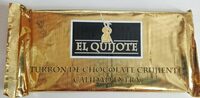 Turrón de chocolate crujiente calidad extra