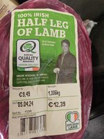 Half leg lamb