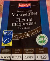 Filet de maquereau fume