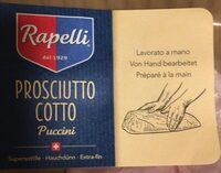 Prosciutto cotto