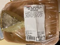 Tomme des montagnes ail des ours au lait pasteurisé