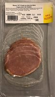 Bacon fumé au bois du hêtre