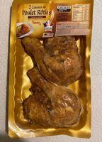 2 Cuisses de Poulet Rôties
