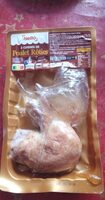 2 cuisses de poulet rôties