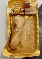 2 filets de poulet rôtis