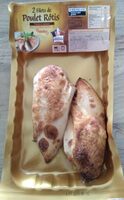 2 filets de poulet rotis