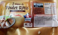 2 Filet de poulet rôtis