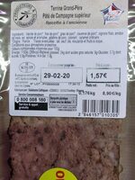 Terrine Grand-père Pâté de campagne supérieur