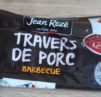 Travers de porc barbecue