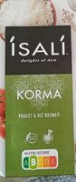 Korma poulet et riz basmati