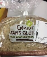 Pain de mie Genius sans gluten