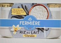 Riz au lait vanille de Madagascar 2 x 160g