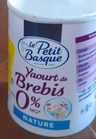 Yaourt de brebis