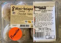 Mini beignets saveur chocolat blanc