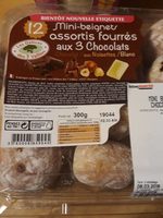 Mini beignets aux 3 chocolats