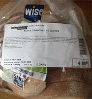 Boule tranchee sans gluten