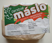 Máslo čerstvé