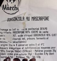 Gorgonzola au mascarpone