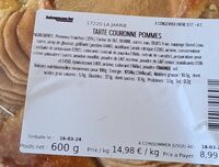 Tarte couronne pommes