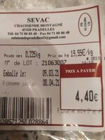 Jambon cuit sv/4