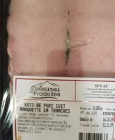 Roti de porc cuit