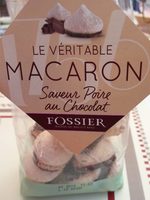 Macaron saveur poire au chocolat