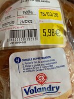 Poulet cuit fume