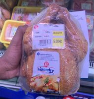 Poulet cuit fumee