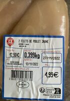 Filets de poulet