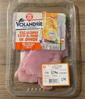 Escalopes extra-fines de dinde