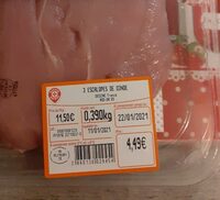 Escalopes de dinde